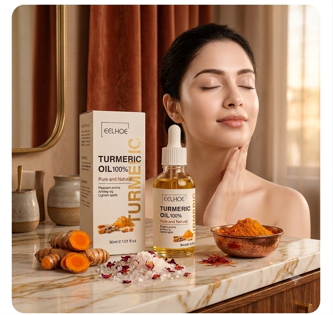 Face Turmeric Serum Oil Facial Skin Serum (Pack of 2)