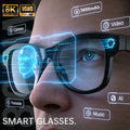 AI Smart Glasses with Camera – 32GB, Translator & Audio