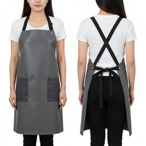 Adjustable Oil-Water Proof Transparent Cooking Apron